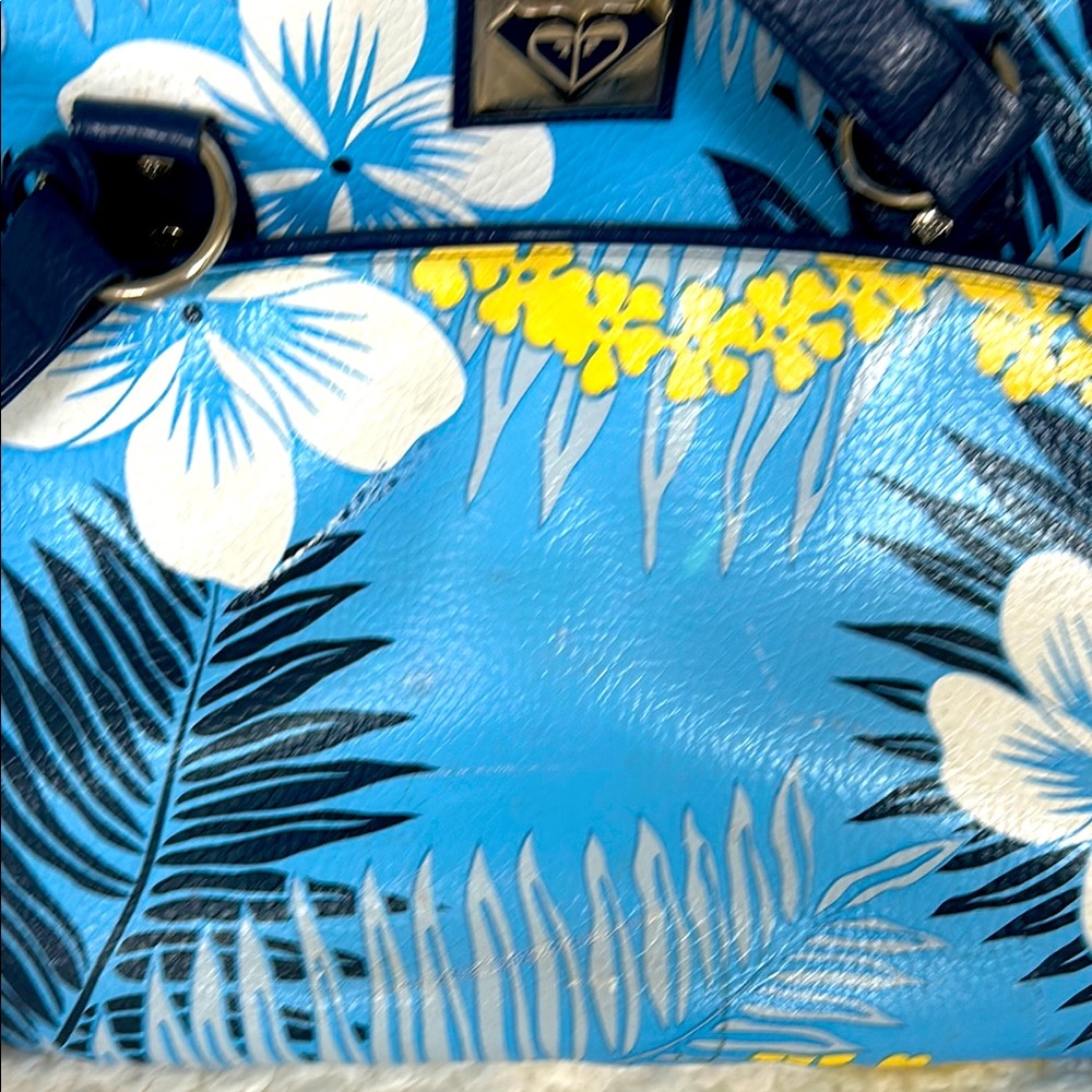 Roxy Blue Floral Women's Weekend Bag